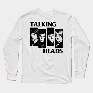 Talking Heads // Original Punksthetic Fan Art Design Long Sleeve T-Shirt